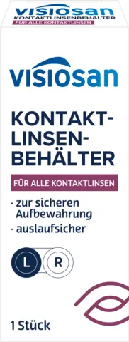 Kontaktlinsenbehälter von VISIOSAN
