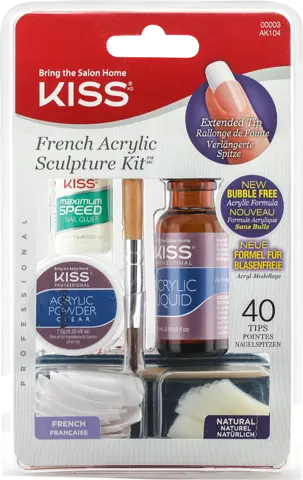 French Acryl Set von KISS