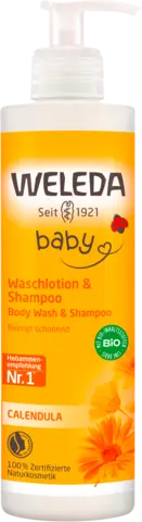 Calendula Waschlotion & Shampoo von WELEDA