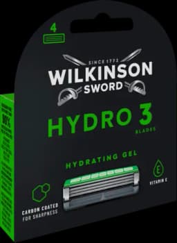 Hydro3 Rasierlkingen 4ST von WILKINSON