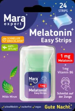 Melantonin 1mg Easy Strips 24ST von MARA EXPERT