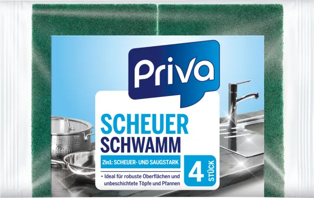 Scheuerschwamm von PRIVA