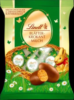 Blätterkrokant-Ei von LINDT