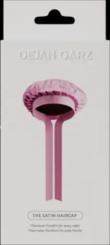 Die Satin-Haarkappe purple von Dejan Garz