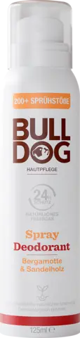 Deo Spray Bergamotte & Sandelholz von BULLDOG