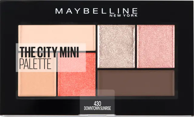 City Mini Palette 430 downtown sunrise von MAYBELLINE NEW YORK