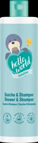 Dusche & Shampoo sensitive von HELLO WORLD