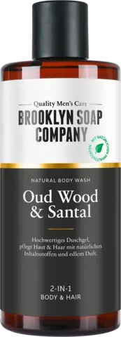 Body Wash Oud Wood & Santal von BROOKLYN