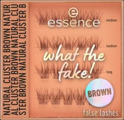 What the Fake! False Lashes 05 natural cluster brown von ESSENCE