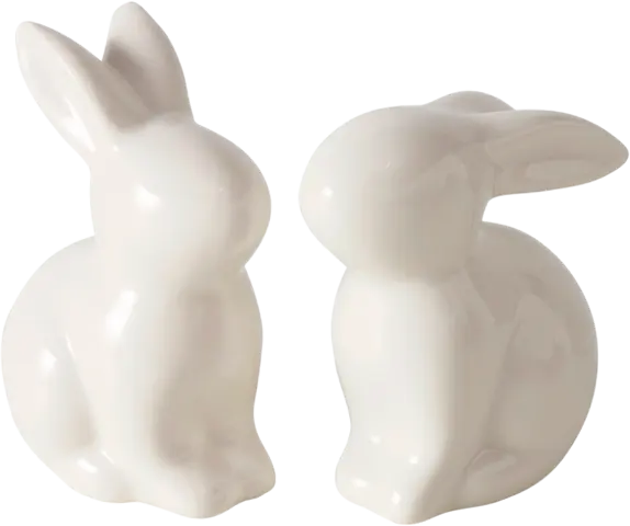 Figur Mimo Porzellan weiß sortiert 8,5 cm von BOLTZE