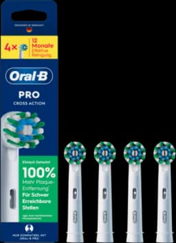 Pro CrossAction Aufsteckzahnbürsten von ORAL-B