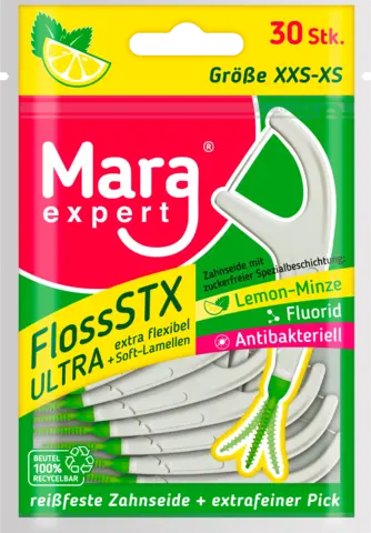 Zahnseidesticks FlossStx Ultra von MARA EXPERT