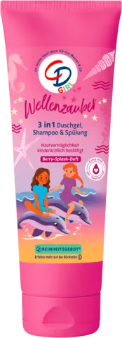 Girl Duschgel 3 in 1 Wellenzauber von CD