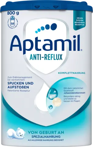 Anti-Reflux Komplettnahrung von Geburt an von APTAMIL