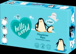 Pflegetücher 3lg von HELLO WORLD