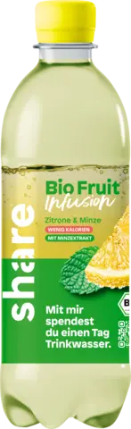 Bio Fruit Infusion Zitrone-Minze von SHARE