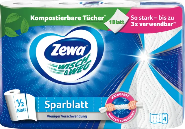 Wisch & Weg Sparblatt von ZEWA