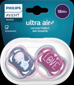 Schnuller UltraAir mixed 18+ Monat von AVENT