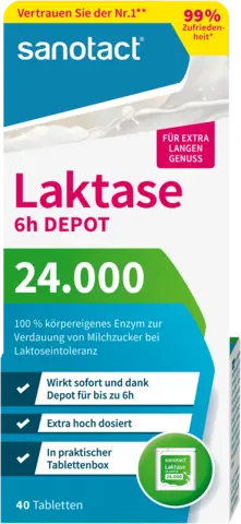 Laktase 24.000 von SANOTACT
