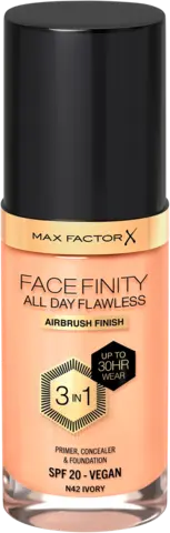 Facefinity All Day Flawless 42 ivory von MAX FACTOR