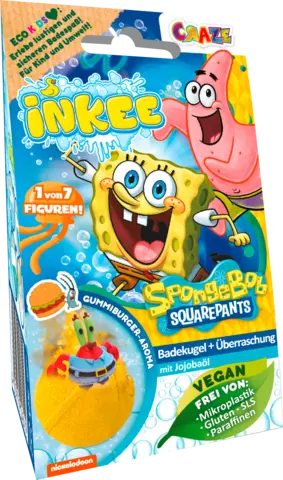 Surprise Bath Bomb Sponge Bob von CRAZE