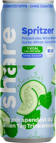 Bio Spritzer Gurke Minze von SHARE