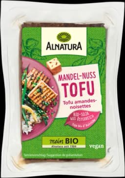 Bio Mandel Nuss Tofu von ALNATURA