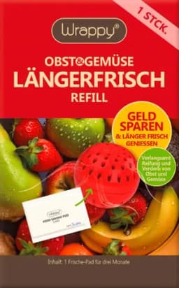 Refill Obst & Gemüse längerfrisch von Wrappy