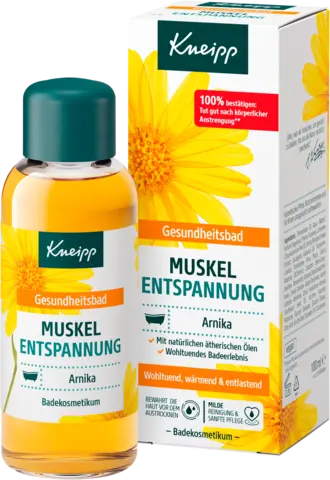 Gesundheitsbad Gelenke & Muskel Wohl Arnika von KNEIPP