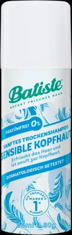 Trockenshampoo Sensible Kopfhaut Parfümfrei von BATISTE