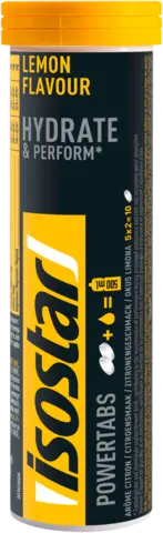 Powertabs Zitrone von ISOSTAR