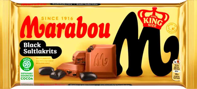 Tafel Salzlakrits von MARABOU