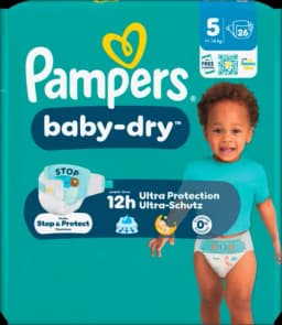 Baby Dry Windeln Junior Single Pack 11-16kg Gr.5 von PAMPERS