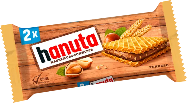 hanuta Haselnuss-Schnitte - 2-Pack von FERRERO