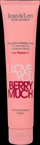 Handcreme I Love You Berry Much von JEAN & LEN