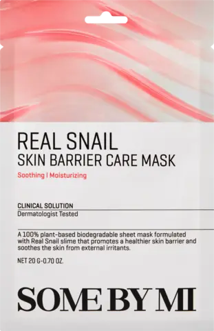 Real Snail Skin Barrier Care Mask von SOMEBYMI