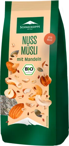 Bio Nuss Müsli mit Saaten von SCHNEEKOPPE