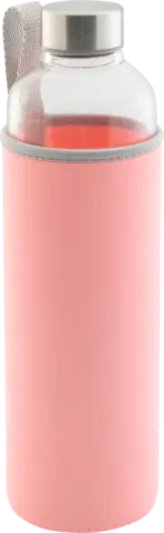 Glastrinkflasche rosa 1l von DIV.SAISONMARKEN