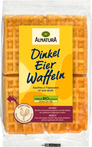 Bio Dinkel Eierwaffeln von ALNATURA