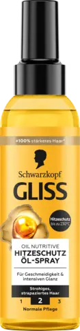 Gliss Oil Nutritive Hitzeschutz Öl-Spray von GLISS KUR