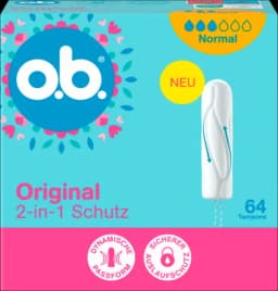 Tampons Original Normal 64ST von OB