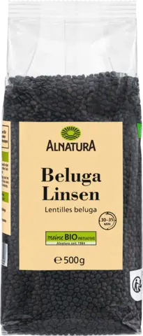 Bio Beluga Linsen von ALNATURA