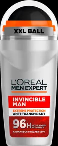 Invincible Man High Performance Anti-Transpirant 96h Deo Roll-On von LOREAL