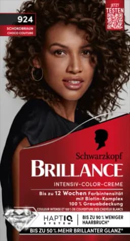 Brillance Intensiv-Color-Creme schokobraun 924 von BRILLANCE