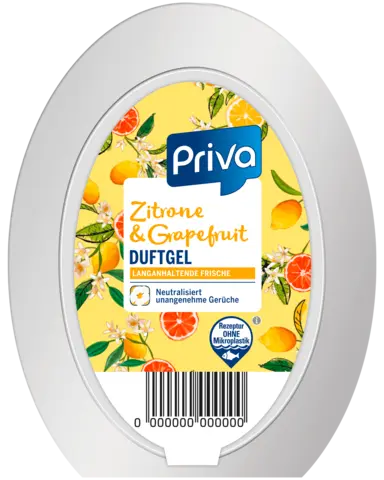 Zitrone & Grapefruit Duftgel von PRIVA