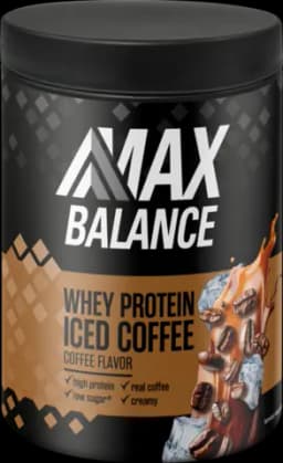 Whey Proteinpulver Iced Coffee Klassik von MAX BALANCE
