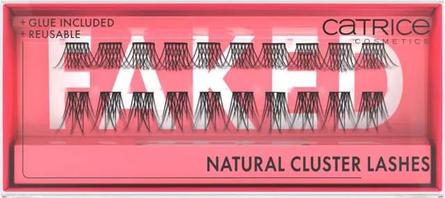 Faked Natural Cluster Lashes von CATRICE