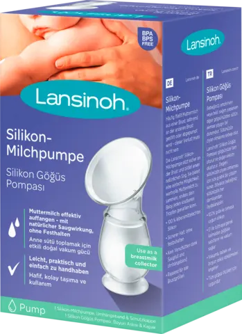 Silikon-Milchpumpe von LANSINOH