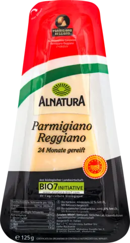 Bio Parmigiano Reggiano 32 % Fett i. Tr. von ALNATURA
