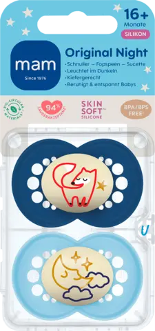 Original Night Silikon 16+ Monate von MAM
